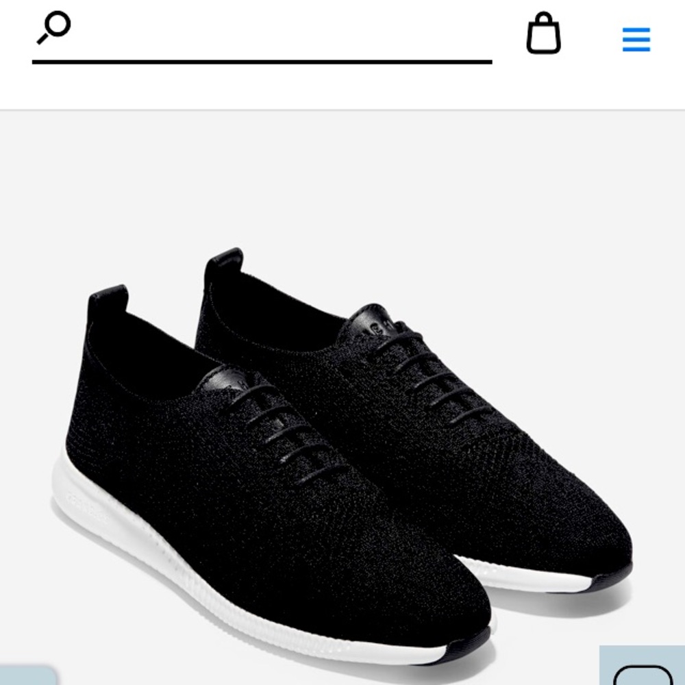 Cole Haan WingTip Knit Sneakers Womens